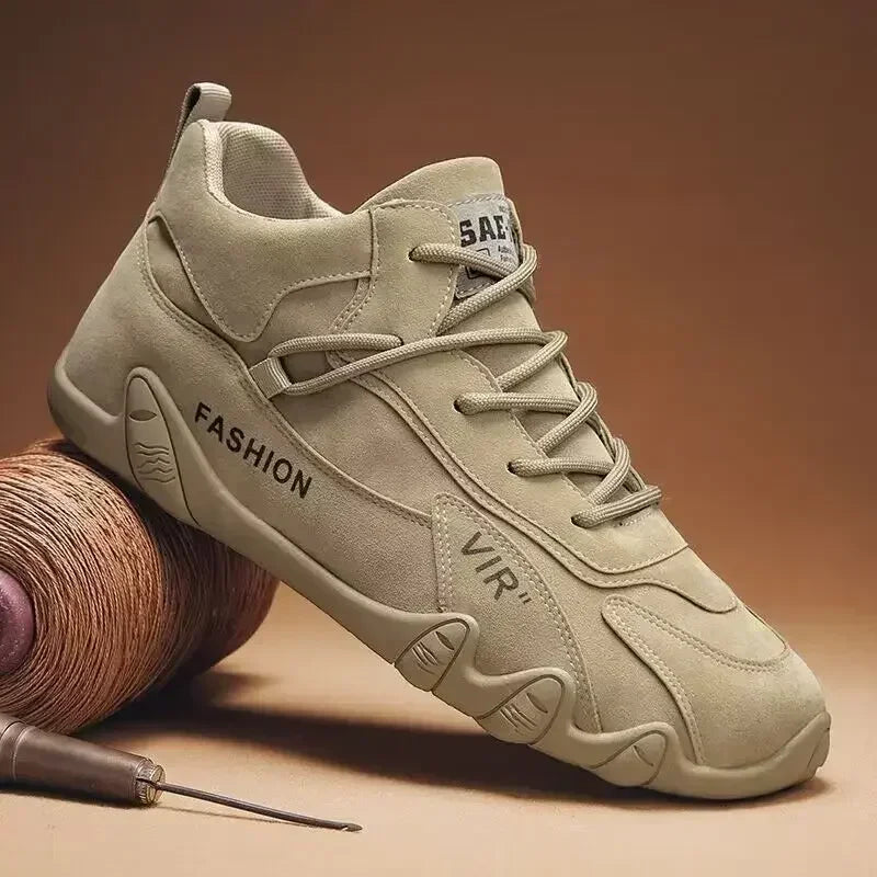 "TrailFlex Work Shoes: Breathable, Anti-Slip Sports & Hiking Shoes for Men"