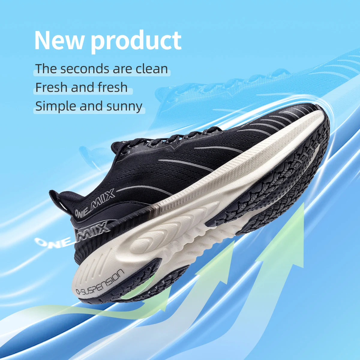 ONEMIX New Cushioning Running Shoes For Men  and Women