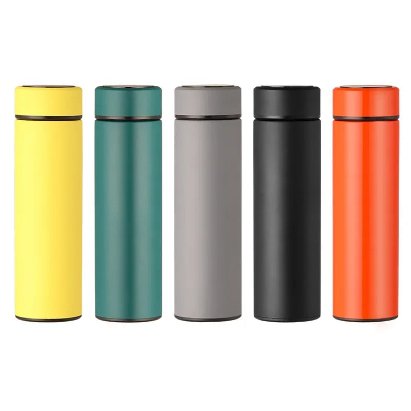 🌟 ThermoBuddy 500ml – Your Smart Temperature Sidekick!