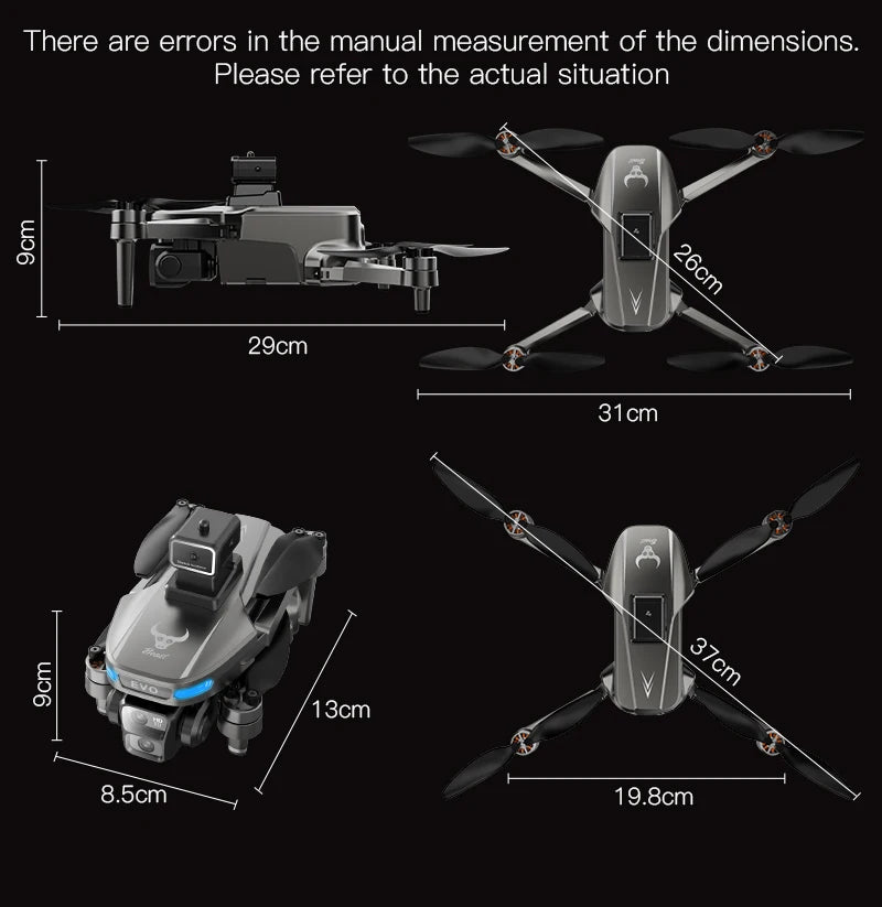 "SkyMaster SG109 PRO MAX: 8K GPS Drone with 5G FPV & HD Camera"